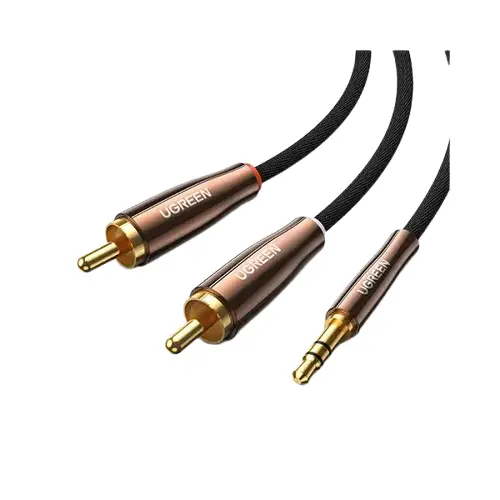 Ugreen AV170 (80845) 3.5mm to 2x RCA Aux Cable - 1M