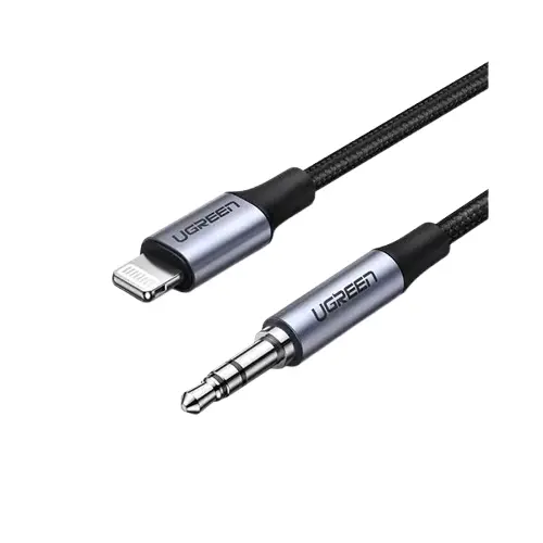 Ugreen US315 (70509) Lightning to 3.5mm Aux Cable - 1M