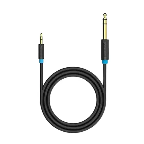 VENTION BABBJ 6.5mm Male to 3.5mm Male Audio Cable 5M Black