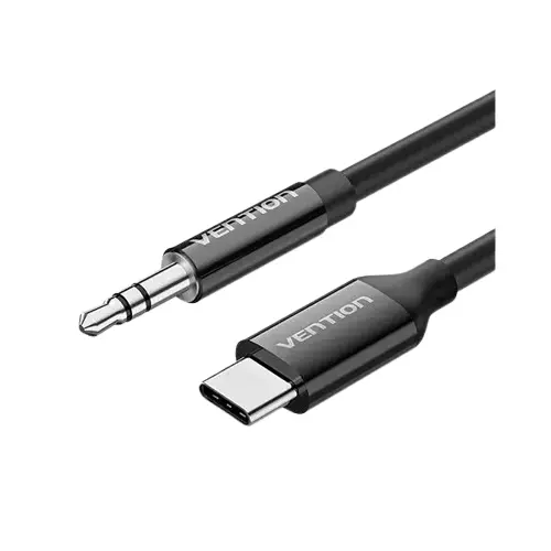 VENTION BIFBF USB-C Male to 3.5mm Male Audio Cable with DAC Adapter - 1M